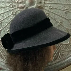 Arlin | Accessories | Arlin 0 Wool Gray Black Bucket Hat  display picture 2